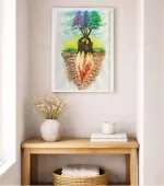 Cuadro en acuarela: Herencia Viva - Imagen 2