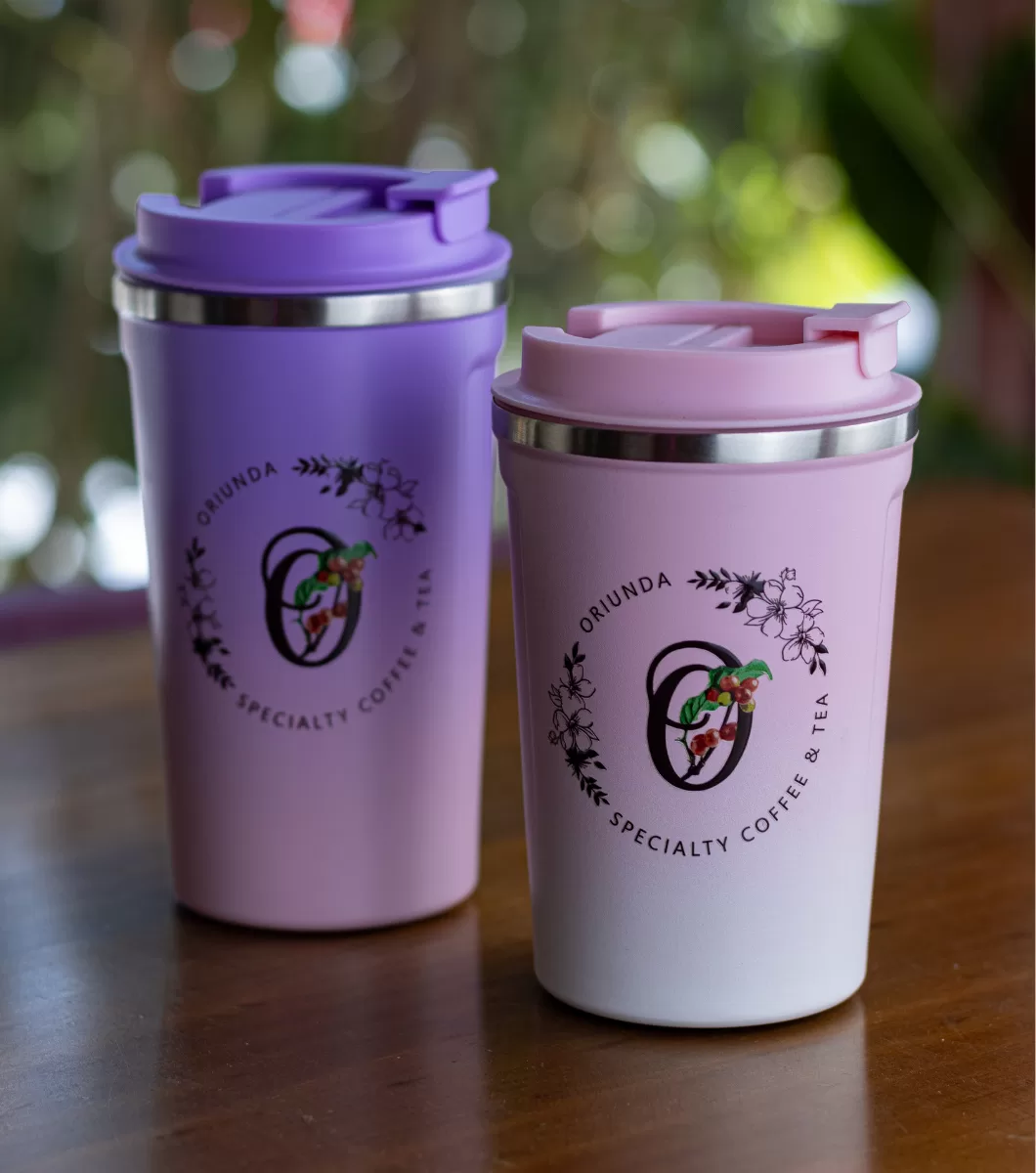 Vasos 510 + 380 Vaso Térmico Antiderrame de Acero Inoxidable - Imagen 1